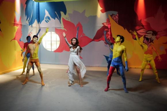 sao Việt, Ngân Khánh, Nữ hoàng khiêu vũ, Ngân Khánh quay hình 38 tiếng đồng hồ, MV Người tạo giấc mơ