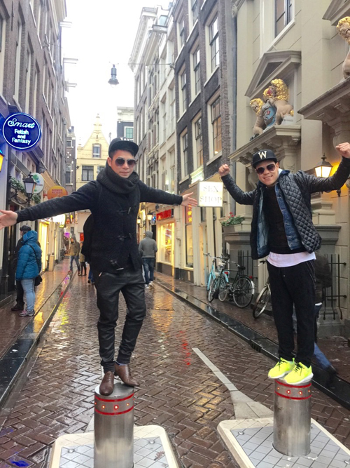 Kevin Tuấn Hùng, Nhóm Biển Xanh, Michiyo Phạm Ngà