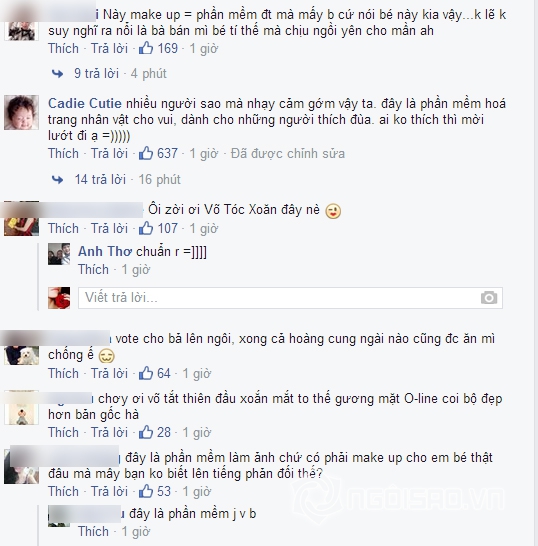 Cadie,con gái Elly Trần,bé Cadie,Cadie hóa Võ Tắc Thiên