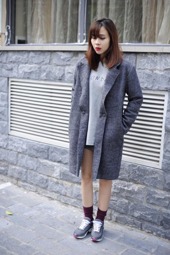 sao Việt, Lưu Hương Giang, vợ chồng Lưu Hương Giang, Nữ hoàng streetstyle Lưu Hương Giang, thời trang đường phố của Lưu Hương Giangê 