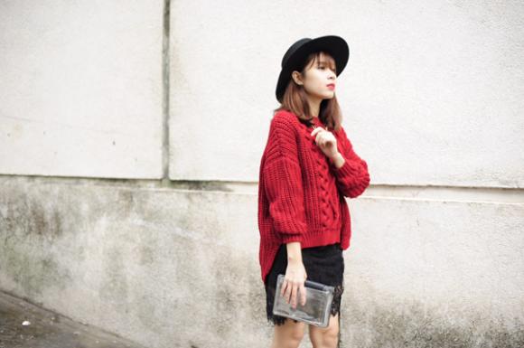 sao Việt, Lưu Hương Giang, vợ chồng Lưu Hương Giang, Nữ hoàng streetstyle Lưu Hương Giang, thời trang đường phố của Lưu Hương Giangê 