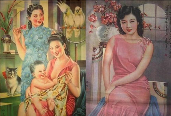 tranh vẽ phụ nữ Trung Hoa, phụ nữ Trung Hoa Dân quốc, ảnh ngắm mỹ nữ, tranh vẽ mỹ nữ