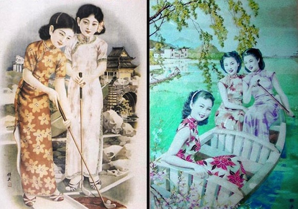 tranh vẽ phụ nữ Trung Hoa, phụ nữ Trung Hoa Dân quốc, ảnh ngắm mỹ nữ, tranh vẽ mỹ nữ