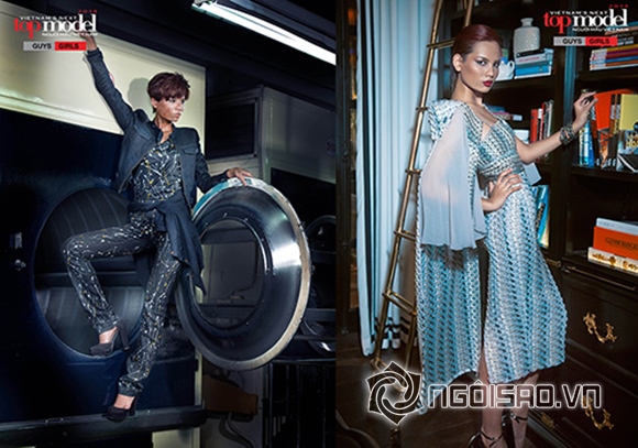 vietnam's next top model 2014, quán quân, mẫu nam, quang hùng, duy anh, nguyễn oanh, tiêu ngọc linh, cao ngân