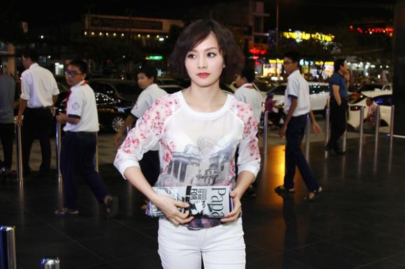 sao Việt, Lan Phương, diễn viên Lan Phương, Lan Phương và bạn trai Tây, Lan Phương lột xác với tóc mới