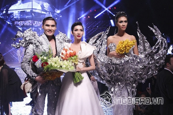 vietnam's next top model 2014, chung kết, quán quân, gạch đá, nguyễn oanh, quang hùng, ném đá, phản ứng