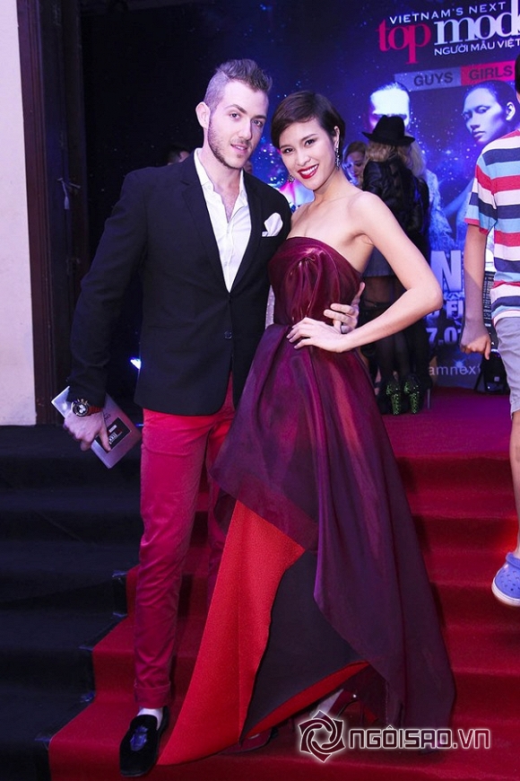 vietnam's next top model 2014, Sao việt, thảm đỏ, ngọc trinh, thanh hằng, phương trinh, xuân lan, thùy trang