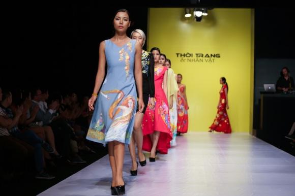 Thời trang Tiny Ink, Đầm dạ hội, Thời trang vẽ tay