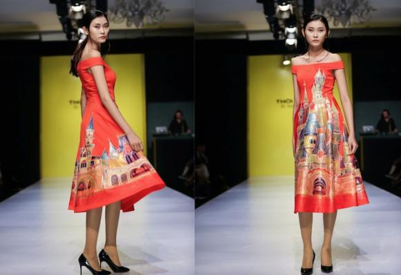 Thời trang Tiny Ink, Đầm dạ hội, Thời trang vẽ tay