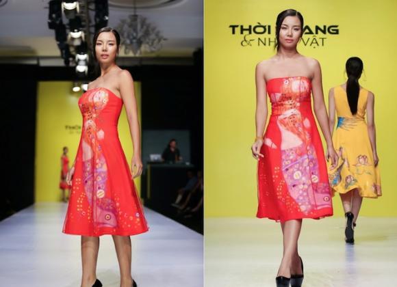 Thời trang Tiny Ink, Đầm dạ hội, Thời trang vẽ tay