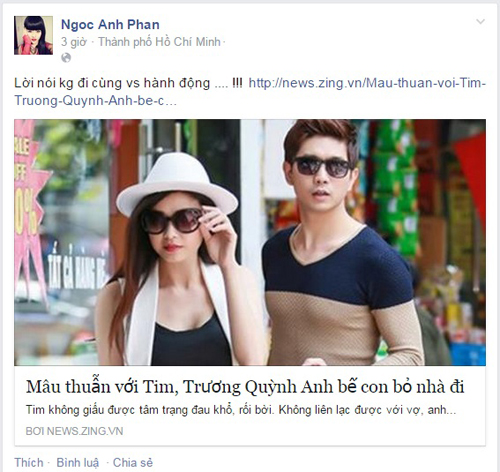 DJ Ngọc Anh, Trương Quỳnh Anh, Tim