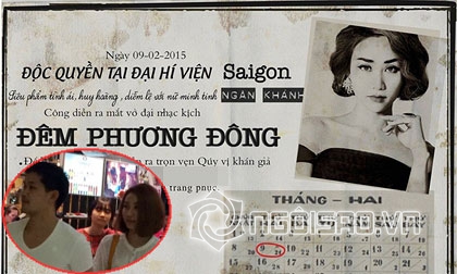 sao Việt, Ngân Khánh, ngọc nữ Ngân Khánh, Ngân Khánh đầu tư công phu cho thiệp cưới, vợ chồng Ngân Khánh