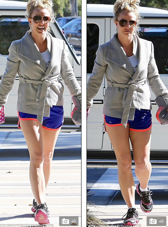 Britney Spears lộ chân xấu, Britney Spears béo, nữ ca sĩ  Britney Spears 