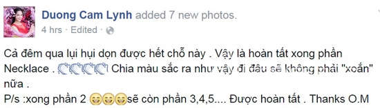 Dương Cẩm Lynh , bộ sưu tập trang sức của Dương Cẩm Lynh , tủ đồ của Dương Cẩm Lynh , sao Việt khoe tủ đồ