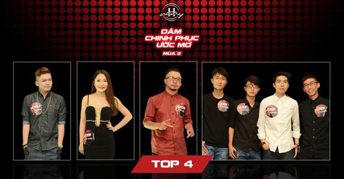 Dám chinh phục ước mơ, Đêm chung kết Dám chinh phục ước mơ, Hoàng Bách, Dương Triệu Vũ