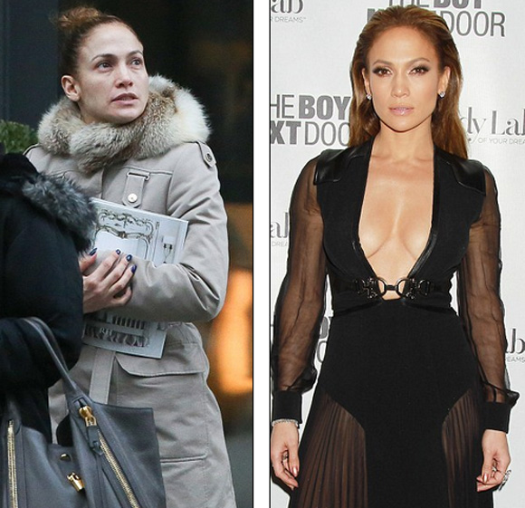 Jennifer Lopez mặt mộc xấu, Jennifer Lopez già nua, thời trang gợi cảm của Jennifer Lopez 