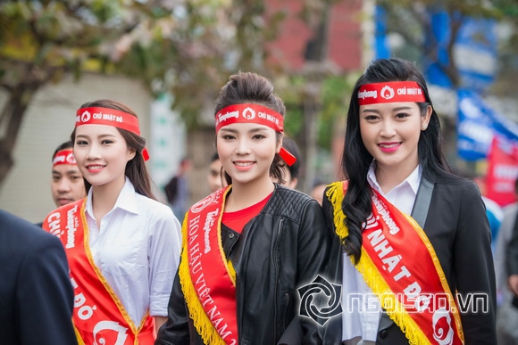 Sao việt,sao viet,á hậu huyền my,hoa hậu nguyễn cao kỳ duyên,hoa hậu việt nam 2014,huyền my đi hiến máu