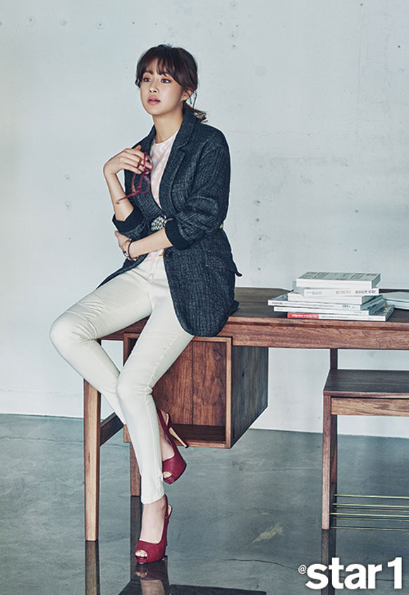 Kang So Ra,Kang So Ra biến thành nữ thương gia,Kang So Ra trên tạp chí Star1,sao Hàn trên tạp chí