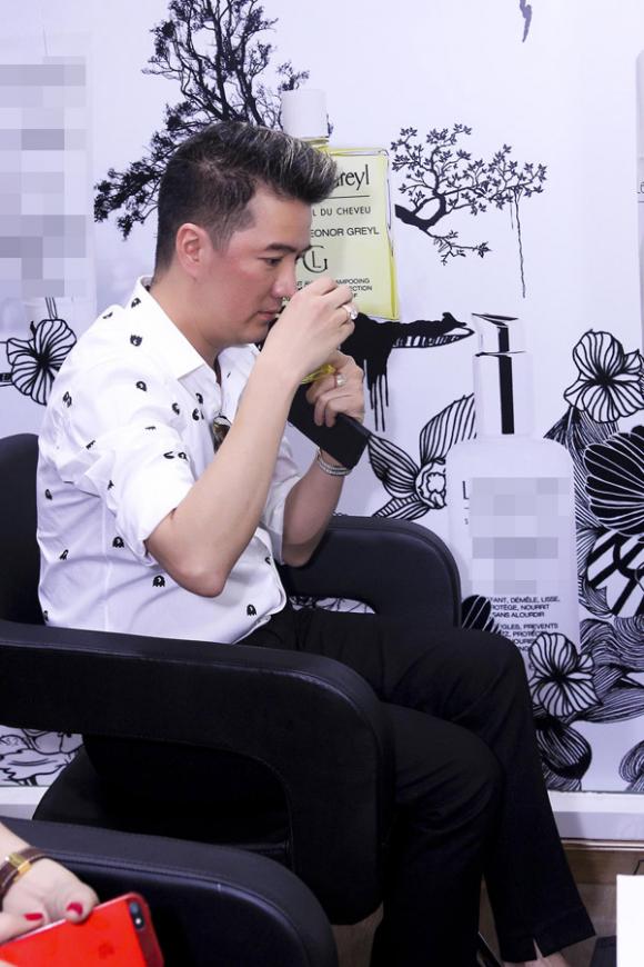 sao Việt, Đàm Vĩnh Hưng, Đàm Vĩnh Hưng gặp gỡ tỷ phú chăm sóc tóc hàng đầu thế giới, 