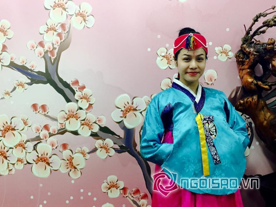 Nhật Kim Anh, Nhật Kim Anh mặc hanbok, Nhật Kim Anh  2015, sao việt, sao việt mặc hanbok