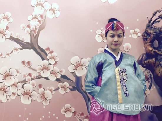 Nhật Kim Anh, Nhật Kim Anh mặc hanbok, Nhật Kim Anh  2015, sao việt, sao việt mặc hanbok