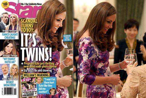 Công nương Anh, Kate Middleton, Kate Middleton photoshop, sao mắc lỗi photoshop