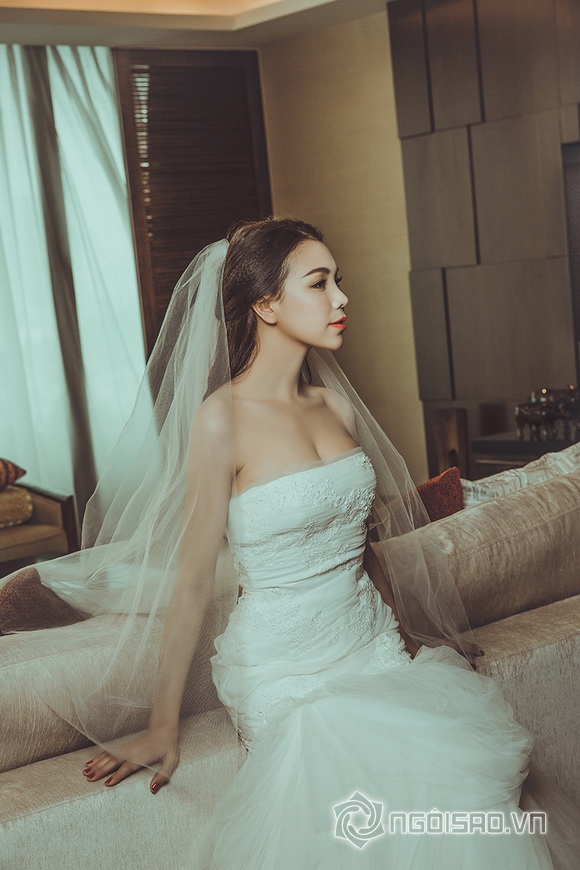 Sao việt,sao viet,á hậu trà ngọc hằng,ca sĩ trà ngọc hằng,cô dâu trà ngọc hằng,trà ngọc hằng ưu tư