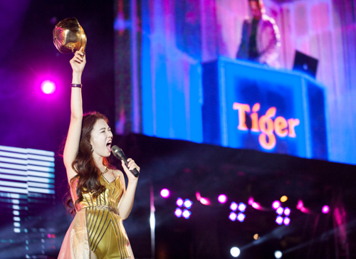 Tiger Remix 2015, Tiger Remix tại TP Hồ Chí Minh, Đông Nhi, Lưu Hương Giang, Đinh Hương, Mặt Trời Đỏ, MTV
