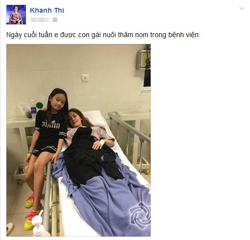 Khánh Thi,giám khảo Bước nhảy hoàn vũ 2014,Khánh Thi nhập viện,sao Việt phải nhập viện