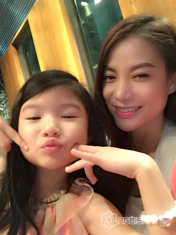 Trương Ngọc Ánh,Bảo Tiên,hai mẹ con Trương Ngọc Ánh,Trương Ngọc Ánh đi chơi cùng con gái