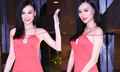 Cao Thùy Linh, Hoa hậu Cao Thùy Linh, Cao Thùy Linh khoe xế hộp tiền tỷ, Cao Thùy Linh khoe dáng đầy gợi cảm bên xế hộp