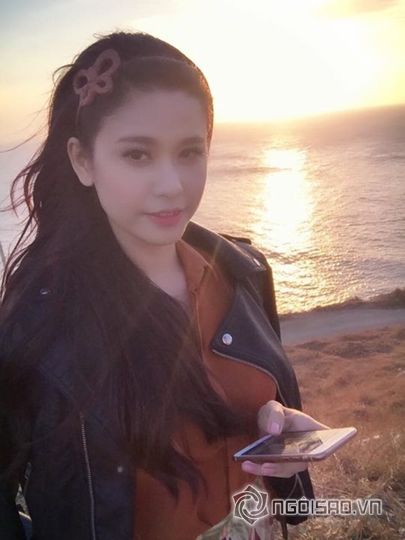 trương quỳnh anh, du lịch, biển, nắng chiều, tim