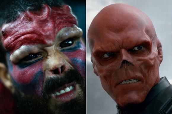 Red Skull, fan cua Red Skull, nguoi dan ong phau thuat thanh Red Skull, phau thuat thanh Red Skull