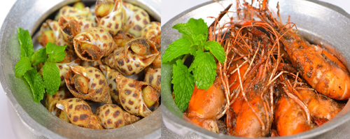 Vương Quốc Tôm, Nhà hàng ăn ngon, Ẩm thực Sài Gòn