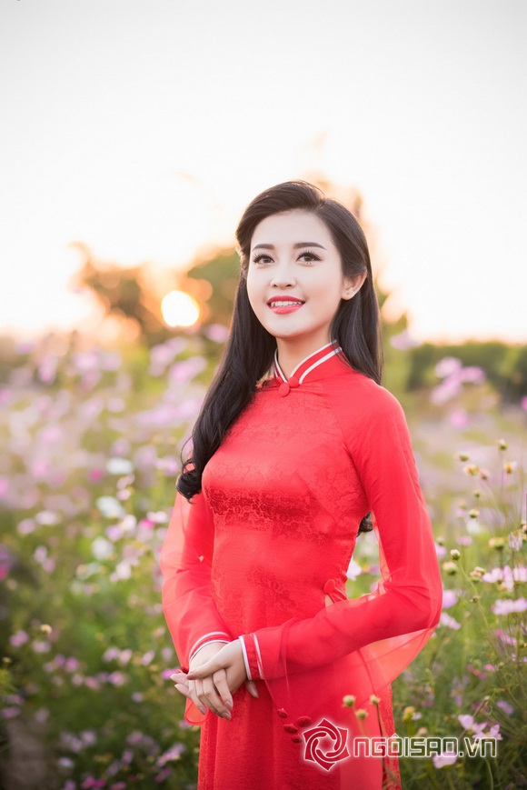 Sao việt,sao viet,á hậu huyền my,hoa hậu việt nam 2014,huyền my đẹp rạng rỡ,huyền my đón xuân
