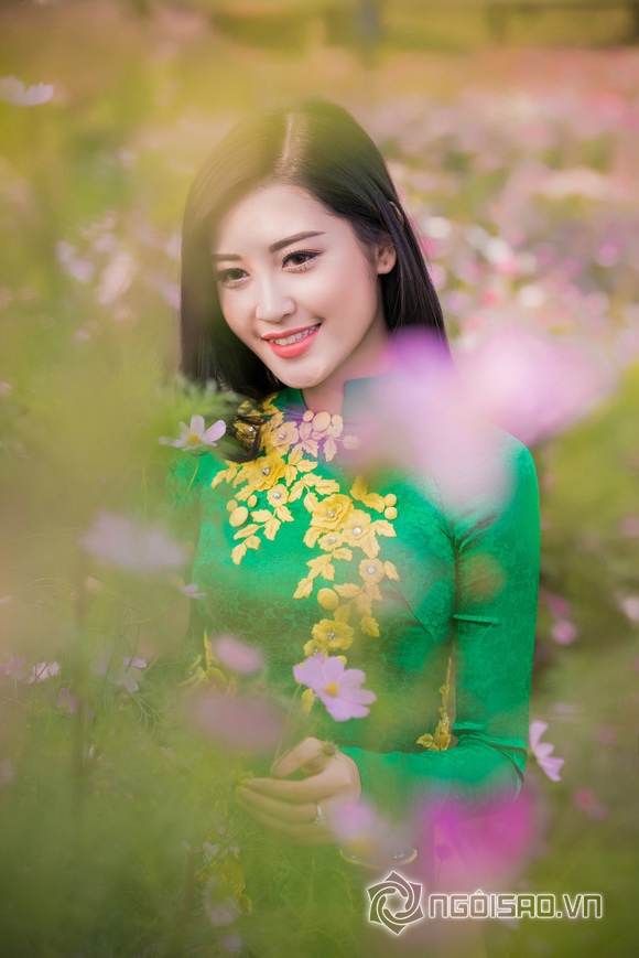 Sao việt,sao viet,á hậu huyền my,hoa hậu việt nam 2014,huyền my đẹp rạng rỡ,huyền my đón xuân