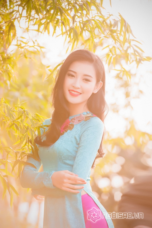 Sao việt,sao viet,á hậu huyền my,hoa hậu việt nam 2014,huyền my đẹp rạng rỡ,huyền my đón xuân
