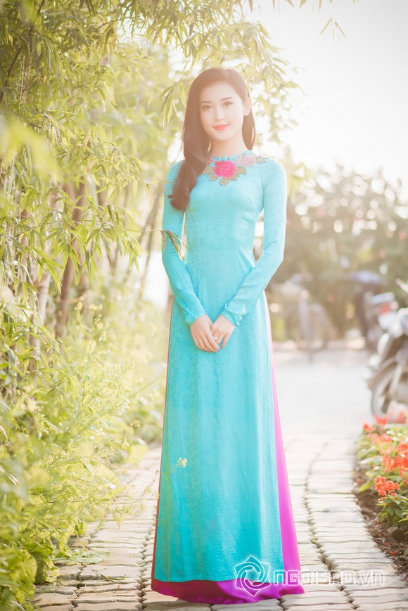 Sao việt,sao viet,á hậu huyền my,hoa hậu việt nam 2014,huyền my đẹp rạng rỡ,huyền my đón xuân