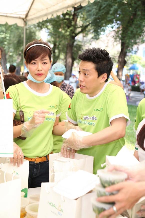 lam trường, hoa hậu hà kiều anh, gắn kết yêu thương, từ thiện
