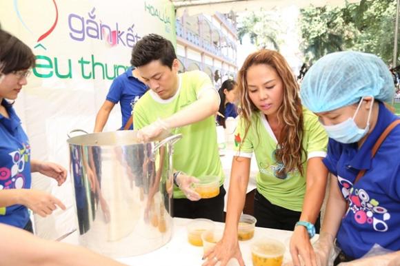 lam trường, hoa hậu hà kiều anh, gắn kết yêu thương, từ thiện