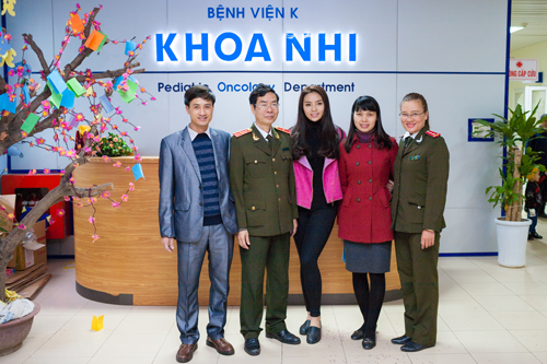 Hoa hậu Kỳ Duyên, Nguyễn Cao Kỳ Duyên, Hoa hậu Kỳ Duyên thăm bệnh nhân tại viện K