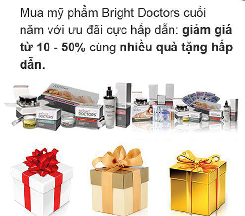 Ngày hội làm đẹp, Bright Doctors, Soi da miễn phí, Mua mỹ phẩm giá 0 đồng