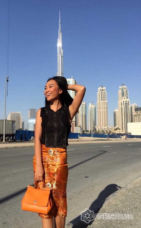 Đoan Trang,Đoan Trang tung tăng,Đoan Trang du lịch Dubai,vợ chồng Đoan Trang đi du lịch