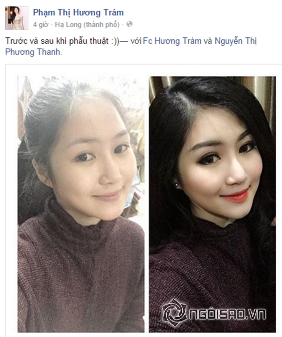 hương tràm, mặt mộc, hương tràm tự tin khoe mặt mộc