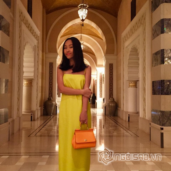 Đoan Trang,Đoan Trang tung tăng,Đoan Trang du lịch Dubai,vợ chồng Đoan Trang đi du lịch