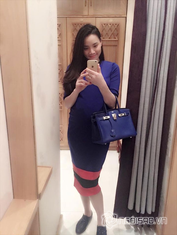 Trang Nhung,Trang Nhung khoe khéo con,Trang Nhung sắp sinh,Trang Nhung mang bầu