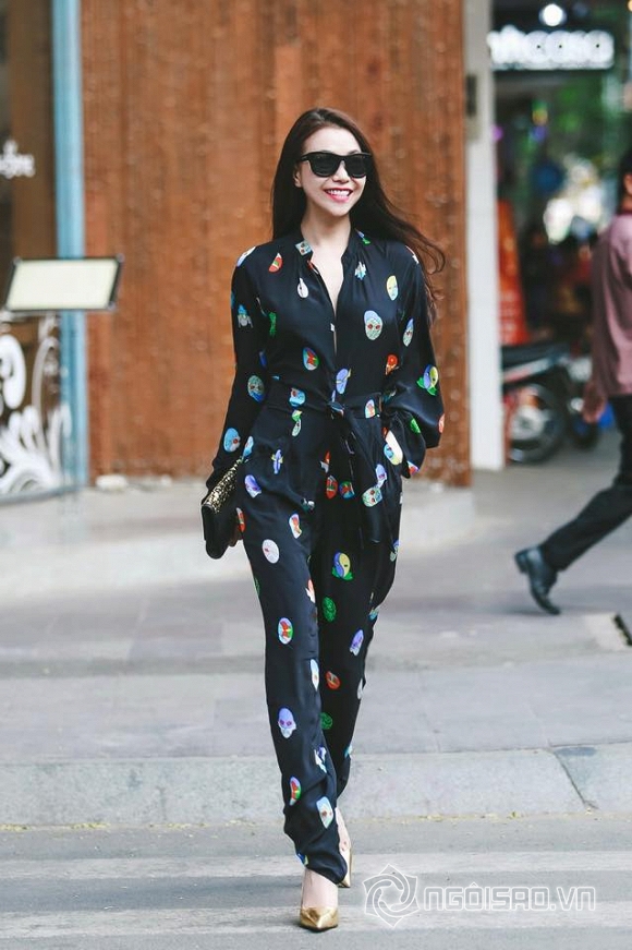 trà ngọc hằng, trà ngọc hằng diện hàng hiệu, street style trà ngọc hằng, trà ngọc hằng xuống phố