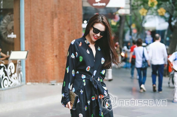 trà ngọc hằng, trà ngọc hằng diện hàng hiệu, street style trà ngọc hằng, trà ngọc hằng xuống phố