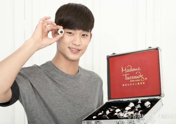 Kim Soo Hyun, trai đẹp ngoài hành tinh, trai đẹp ngoài hành tinh được dựng tượng sáp, Kim Soo Hyun được dựng tượng sáp