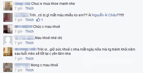 Á hậu Ái Châu,Ái Châu bị tai nạn xe hơi,Huỳnh Đông,hạn cuối năm của sao Việt